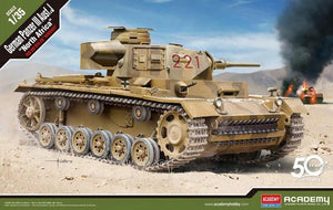 Academy 13531 Panzer III Ausf. J &amp;quot;North Afrika&amp;quot; 1/35
