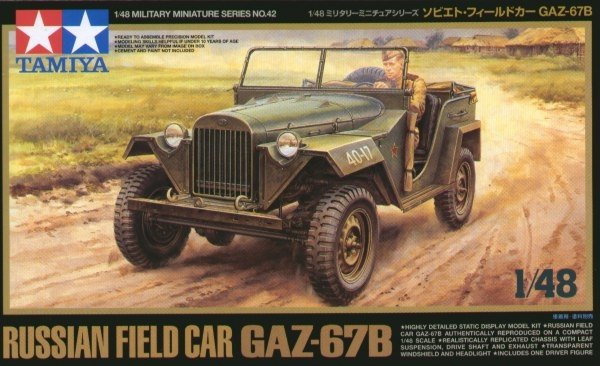 Tamiya 32542 Russian Field Car GAZ-67B 1/48