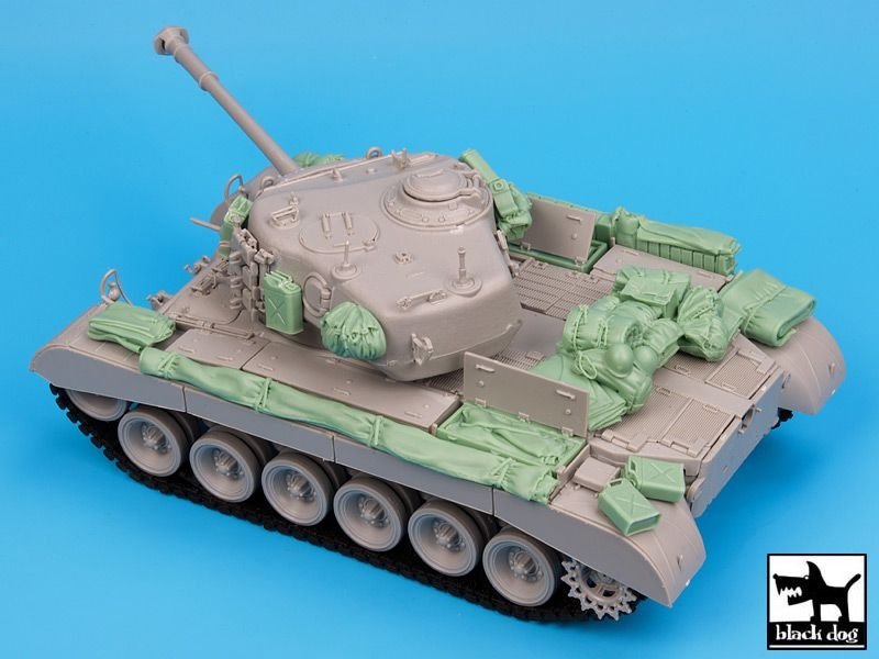 Black Dog T35060 US M -26 Pershing accesorie set 1/35 – zdjęcie 4