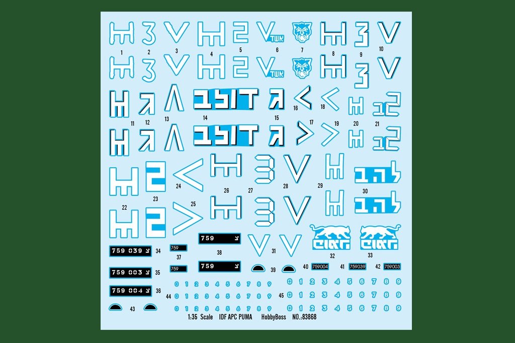 Hobby Boss 83868 IDF APC PUMA – zdjęcie 5