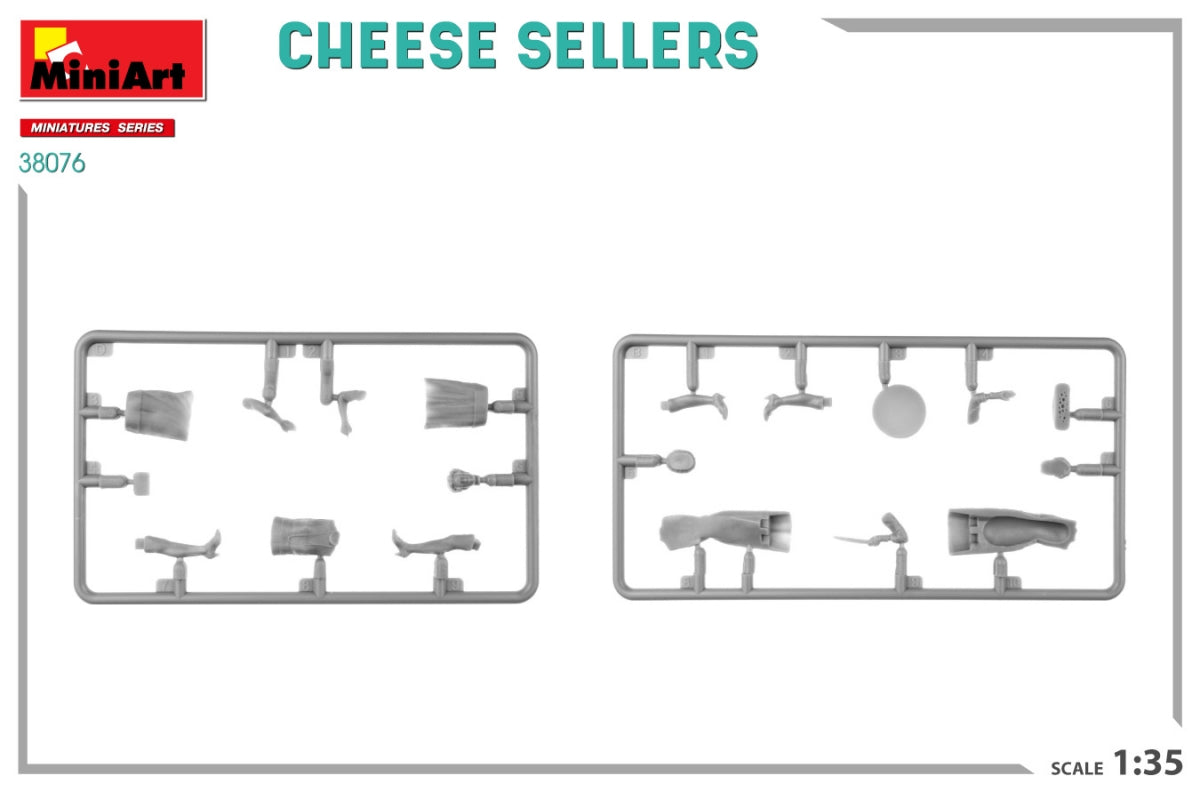 MiniArt 38076 CHEESE SELLERS 1/35 – image 4