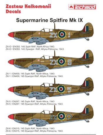 Techmod 32047 Spitfire Mk IX 1/32 – zdjęcie 2