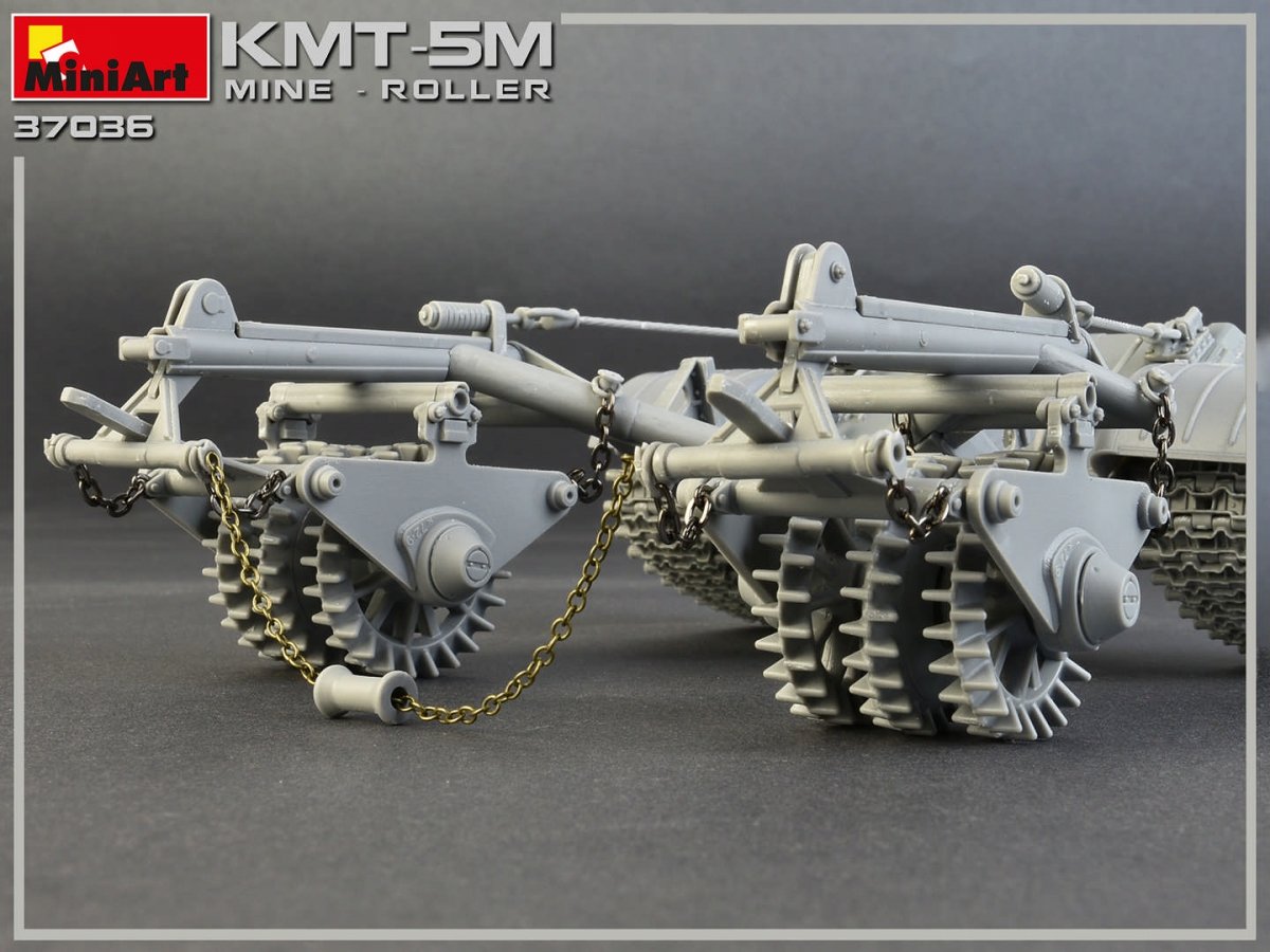 MiniArt 37036 KMT-5M MINE-ROLLER 1/35 – zdjęcie 6