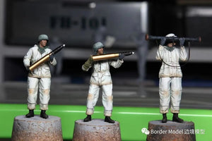 Border Model BT-013 German 88mm Gun Flak36 w/6 anti-aircraft artillery crew members 1/35 – zdjęcie 7