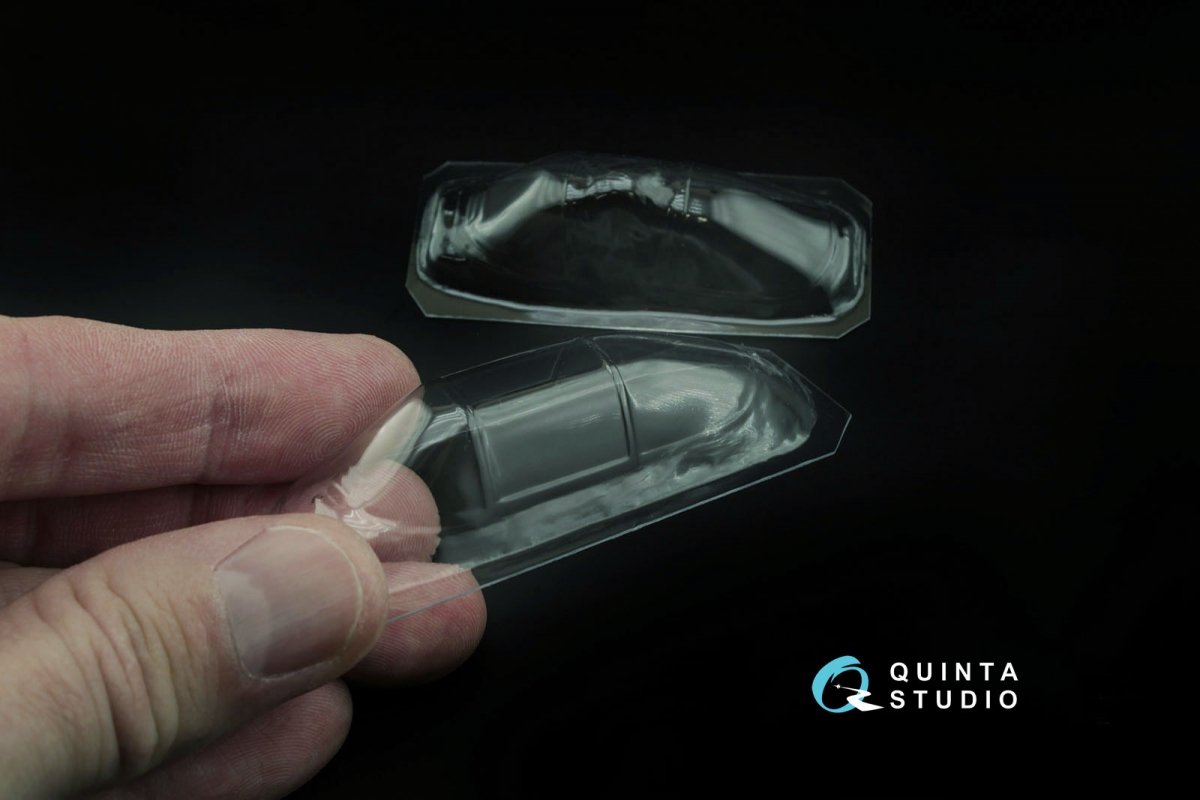 Quinta Studio QC32001 Yak-3 vacuformed clear canopy, open &amp;amp; close position (for Special Hobby kit) 1/32 – zdjęcie 4