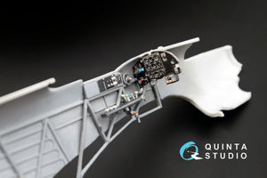 Quinta Studio QD48004 Yak-1B (late production) 3D-Printed &amp;amp; colored Interior on decal pape (for all kits) 1/48 – image 9