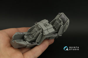 Quinta Studio QD+35106 AH-64D 3D-Printed &amp;amp; colored Interior on decal paper (Takom) (with 3D-printed resin parts) 1/35 – image 8
