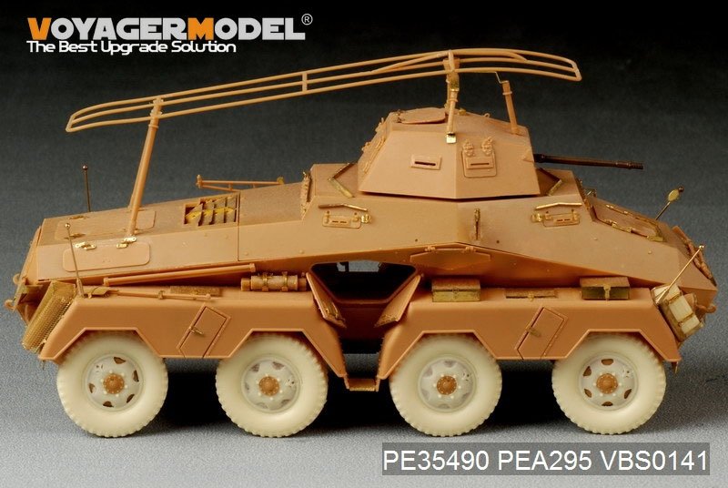 Voyager Model PE35490 WWII German Sd.Kfz.232 8 ROD early version for AFV 35232 1/35 – zdjęcie 10