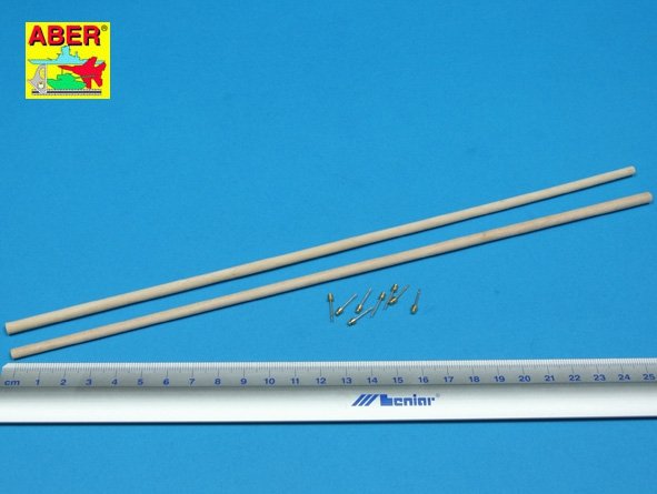 Aber 35D07 Telegraph - pillar set for 4 insulators 1/35 – zdjęcie 2