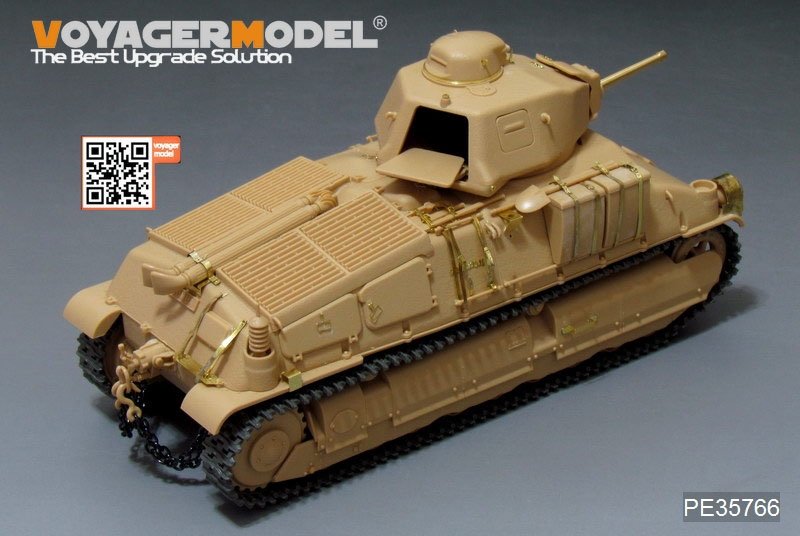Voyager Model PE35766 WWII French SOMUA S35 Medium Tank Basic (For TAMIYA 35344) 1/35 – zdjęcie 2