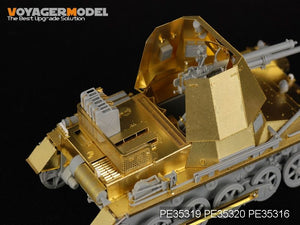Voyager Model PE35319 WWII German 47mm PaK(t) Panzerjager I Basic For DRAGON 6230 1/35 – zdjęcie 4
