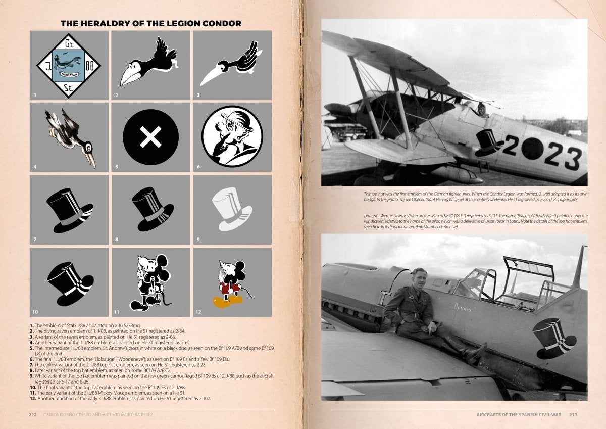 502 Abteilung ABT713 AIRCRAFT OF THE SPANISH CIVIL WAR 1936-1939 – image 14