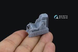 Quinta Studio QR+48073 K-36DM (initial release) ejection seat (for Su-17M3/M4/UM3/22, Su-24, MiG-29 9-12 Early aircraft) (All kits) 1/48 – zdjęcie 5