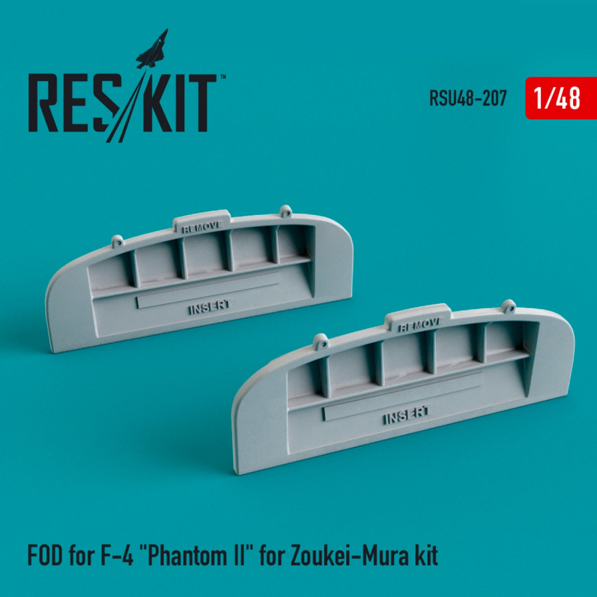RESKIT RSU48-0207 FOD FOR F-4 &amp;quot;PHANTOM II&amp;quot; FOR ZOUKEI-MURA KIT 1/48