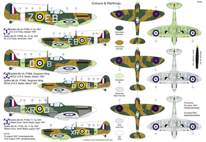Kovozavody Prostejov KPM0306 Spitfire Mk.IIa „Aces“ 1/72 – immagine 2