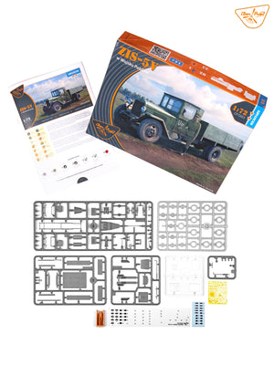 Clear Prop! CP72053 Soviet ZiS-5V - &amp;#39;W Wojsku Polskim&amp;#39; (Advanced Kit) 1/72 – obrázek 3