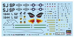 Hasegawa C2 F-4E Phantom II 1/72 – zdjęcie 2