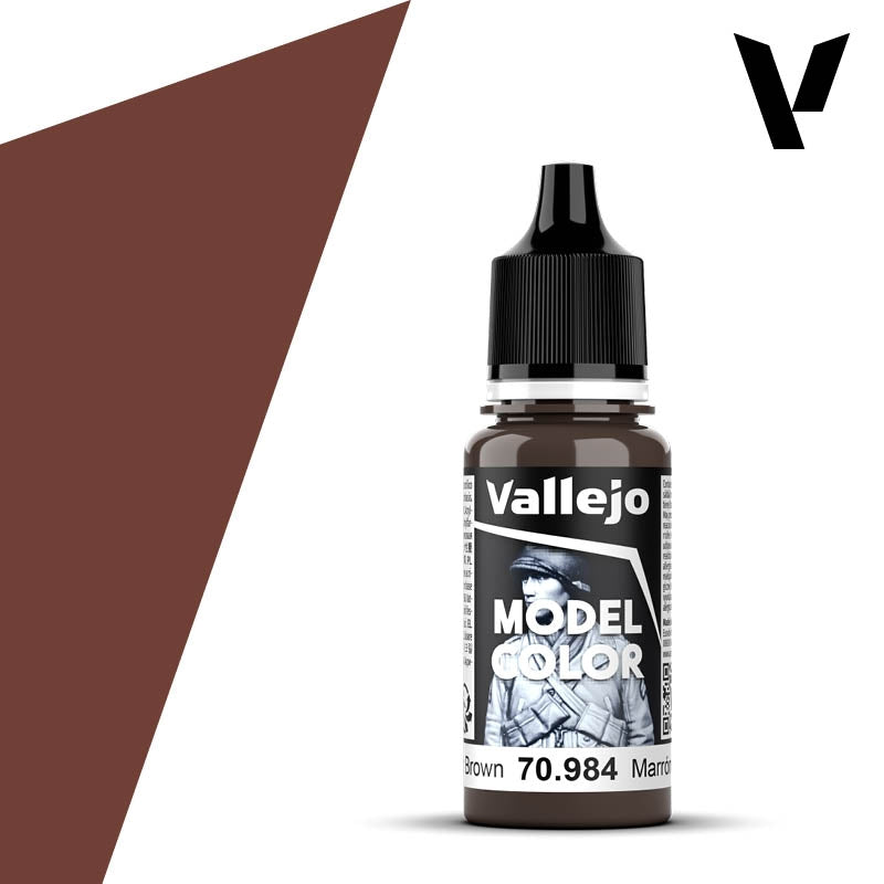 Vallejo 70984 Flat Brown 18 ml