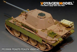 Voyager Model PE35936 WWII German Panther D w/&amp;quot;Stadtgas&amp;quot; Fuel Tanks Basic For MENG TS-038 1/35 – zdjęcie 8