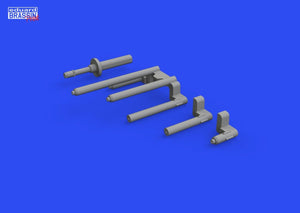 Eduard 648789 P-38J gun barrels PRINT TAMIYA 1/48 – zdjęcie 3