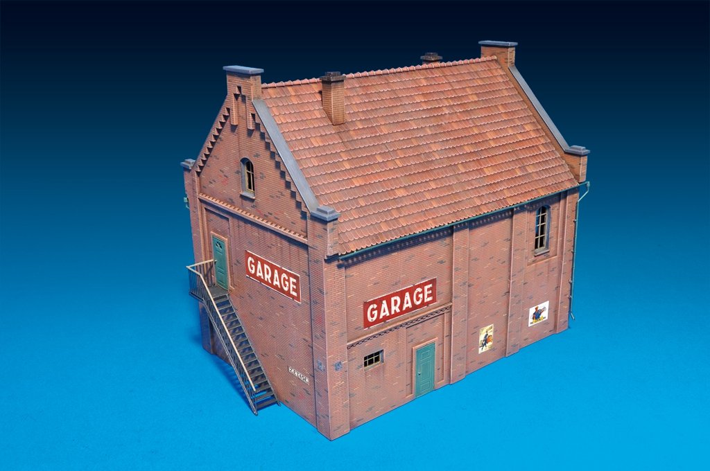 MiniArt 72031 BUILDING WITH GARAGE 1/72 – zdjęcie 5