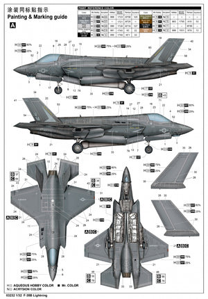 Trumpeter 03232 F-35B Lightning 1/32 – zdjęcie 3