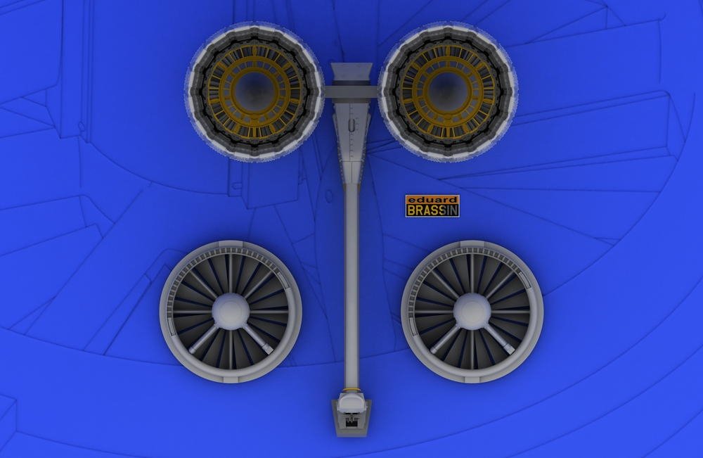 Eduard 632010 F-4 exhaust nozzles USAF late 1/32 Tamiya – image 3