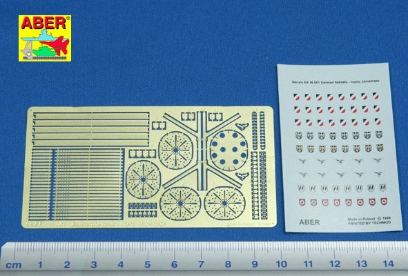 Aber 16001 German helmets - liners, chinstrap 1/16 – zdjęcie 2