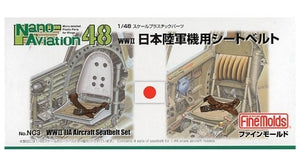 Fine Molds NC03 IJA Aircraft Seatbelt Set 1/48 – zdjęcie 2