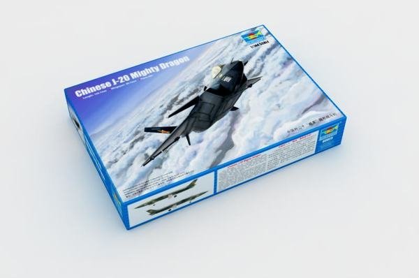 Trumpeter 03923 Chinese J-20 Mighty Dragon 1/144 – image 2