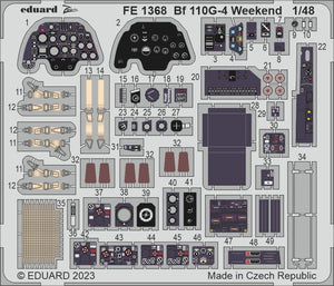 Eduard FE1368 Bf 110G-4 Weekend EDUARD 1/48