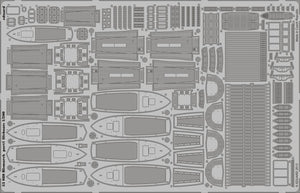 Eduard 53080 Bismarck part 1 - lifeboats 1/200 TRUMPETER