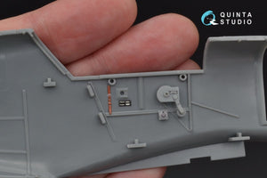 Quinta Studio QD32046 Bf 109G-10 3D-Printed &amp;amp; colored Interior on decal paper (for Trumpeter kit) 1/32 – image 8