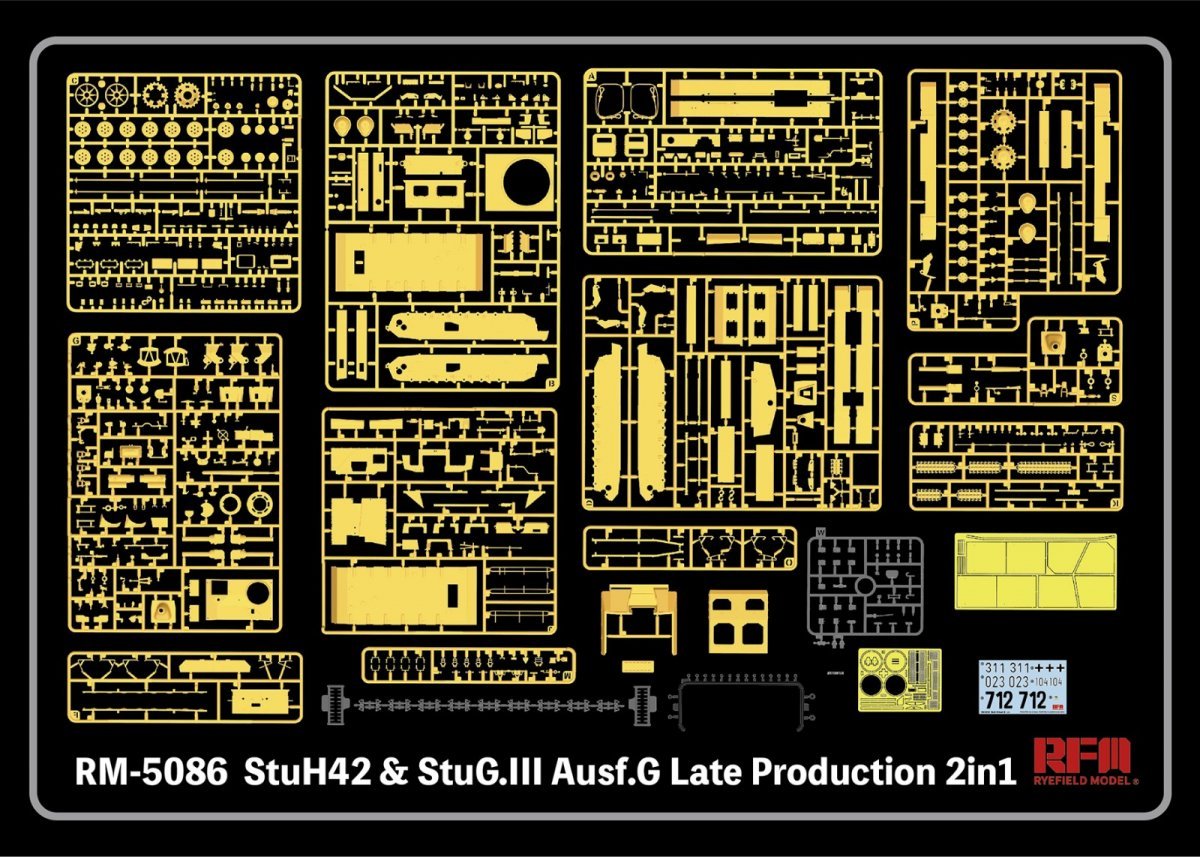 Rye Field Model 5086 StuH42 &amp;amp; StuG.III Ausf.G Late Production 1/35 – zdjęcie 4