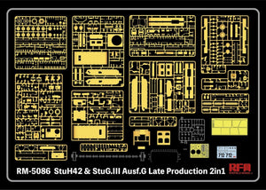 Rye Field Model 5086 StuH42 &amp;amp; StuG.III Ausf.G Late Production 1/35 – zdjęcie 4