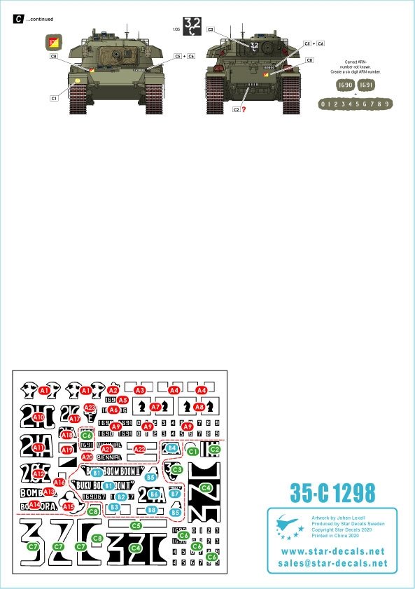 Star Decals 35-C1298 Australia in Vietnam1 1/35 – zdjęcie 2