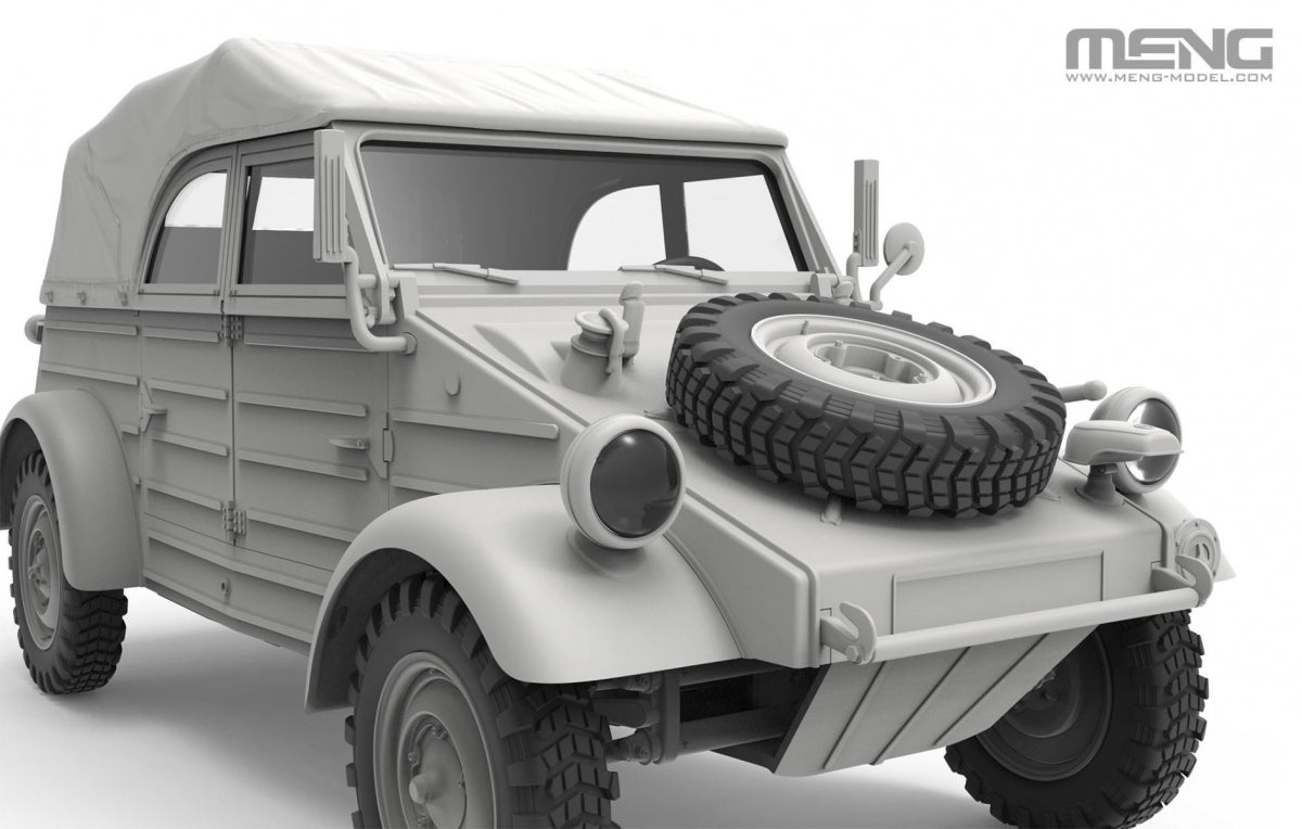 Meng Model VS-016 German Pkw.K1 Kubelwagen Type 82 (Eastern Front) 1/35 – zdjęcie 11