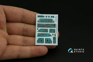 Quinta Studio QDS-48380 Mi-8MT 3D-Printed &amp;amp; coloured Interior on decal paper (AMK) (Small version) 1/48 – zdjęcie 3