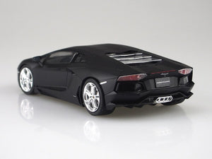 Aoshima 02738 Lamborghini Aventador LP700-4 Matte Black 1/24 – zdjęcie 5