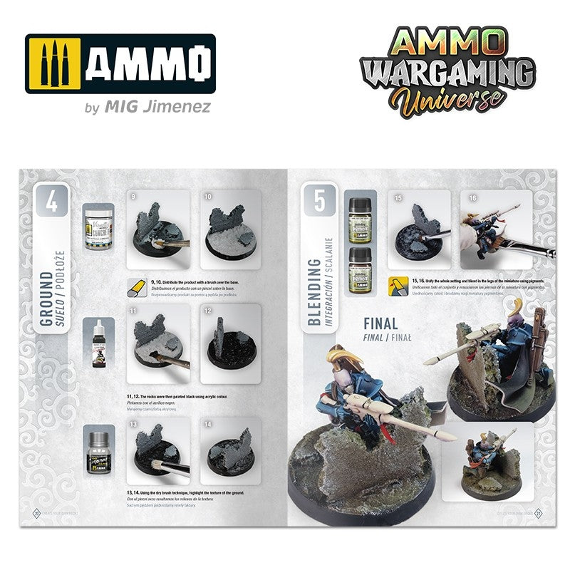 Ammo of Mig 6930 AMMO WARGAMING UNIVERSE Book 11 – Create your own Rocks (English, Castellano, Polish) – image 5