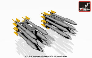 Armory Models ACA7273 S-3K unguided missiles w/ APU-14U rack 1/72 – image 4