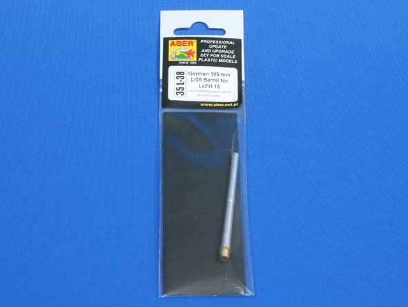 Aber 35L-038 German 105mm LeFH 18 L/28 Barrel 1/35 – zdjęcie 4
