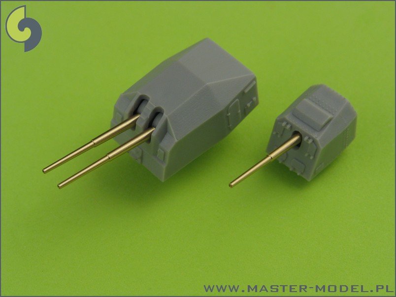 Master SM-350-060 German destroyer Z-25 (1944) - gun barrels set – immagine 4
