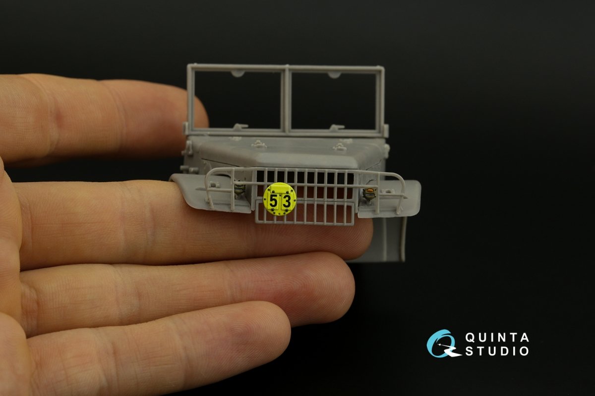 Quinta Studio QD35061 Dodge M37 3D-Printed &amp;amp; colored Interior on decal paper (Roden) 1/35 – image 9