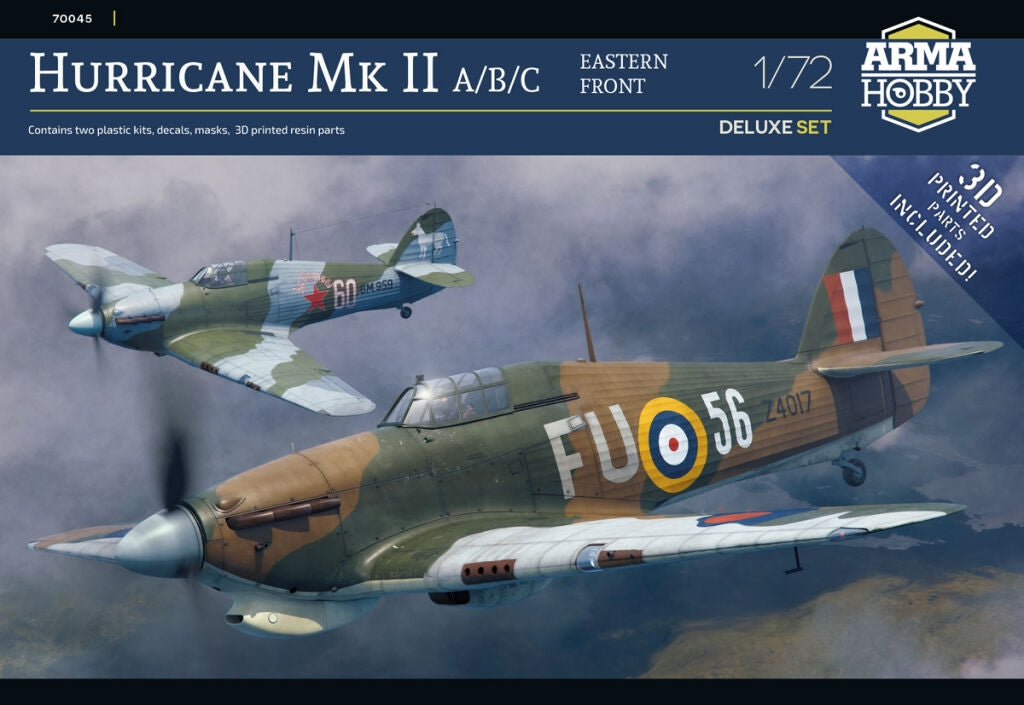 Arma Hobby 70045 Hurricane Mk II A/B/C Eastern Front Deluxe Set 1/72 – image 2
