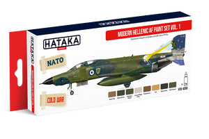 Hataka HTK-AS68 Modern Hellenic AF paint set vol. 1 (8x17ml) – zdjęcie 2