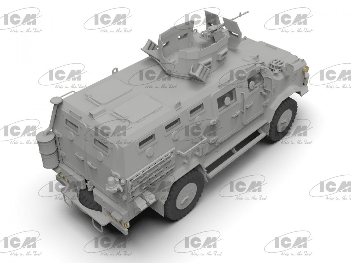 ICM 35014 Kozak-2 Ukrainian MRAP-class Armored Vehicle 1/35 – image 6