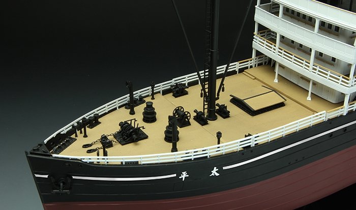 Meng Model OS-001 Taiping Steamer MOVIE THE CROSSING VERSION 1/150 – zdjęcie 4