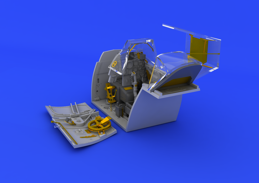 Eduard 632022 Bf 109G-6 cockpit 1/32 (Revel) – zdjęcie 4