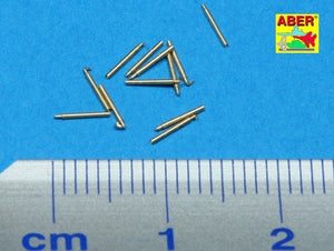 Aber 1/700L-10 Set of 12 pcs 140 mm barrels for ship Hood 1/700 – imagen 2